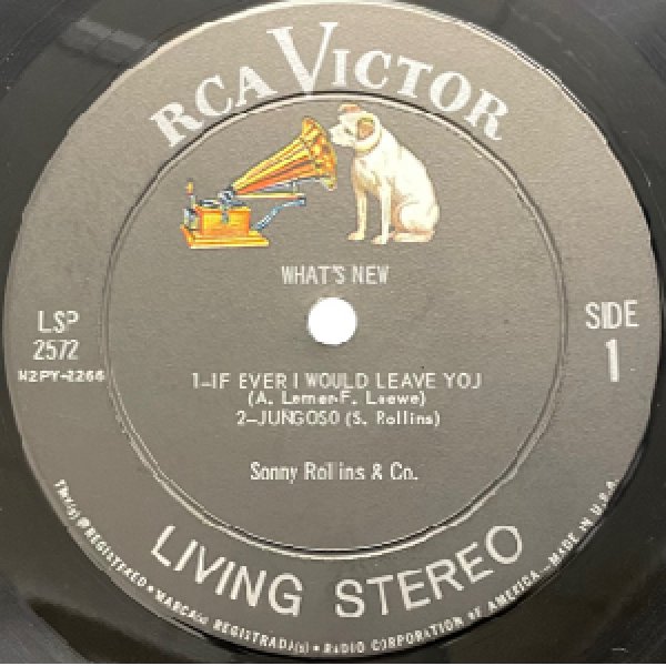 画像2: SONNY ROLLINS -  WHAT'S NEW (2)