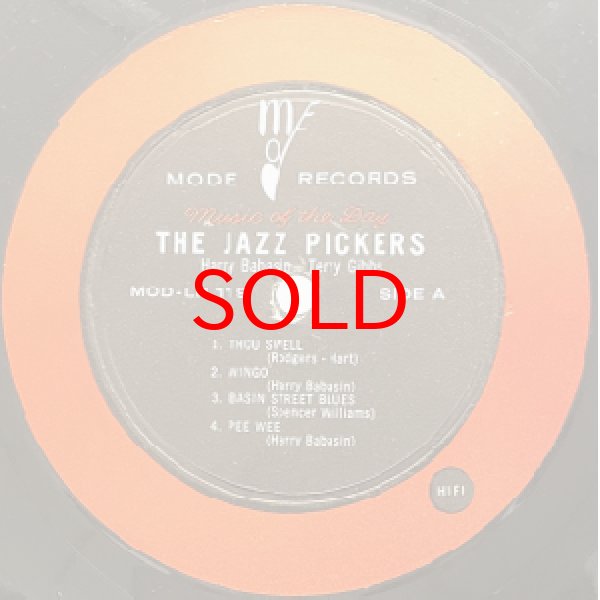 画像2: HARRY BABASIN -  HARRY BABASIN AND THE JAZZ PICKERS (2)