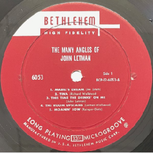 画像2: JOHN LETMAN -  THE MANY ANGLES OF JOHN LETMAN (2)