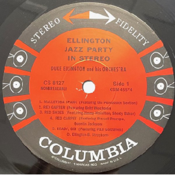 画像2: DUKE ELLINGTON -  JAZZ PARTY IN STEREO (2)
