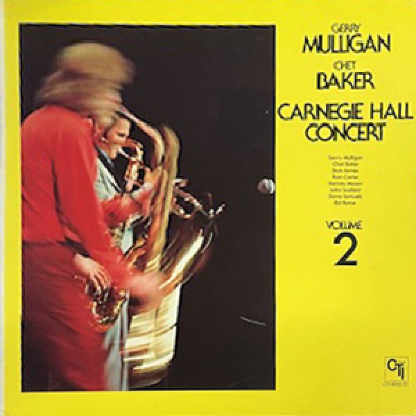 画像1: GERRY MULLIGAN / CHET BAKER -  CARNEGIE HALL CONCERT VOL.2 (1)