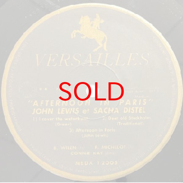 画像2: JOHN LEWIS & SACHA DISTEL -  AFTERNOON IN PARIS (2)