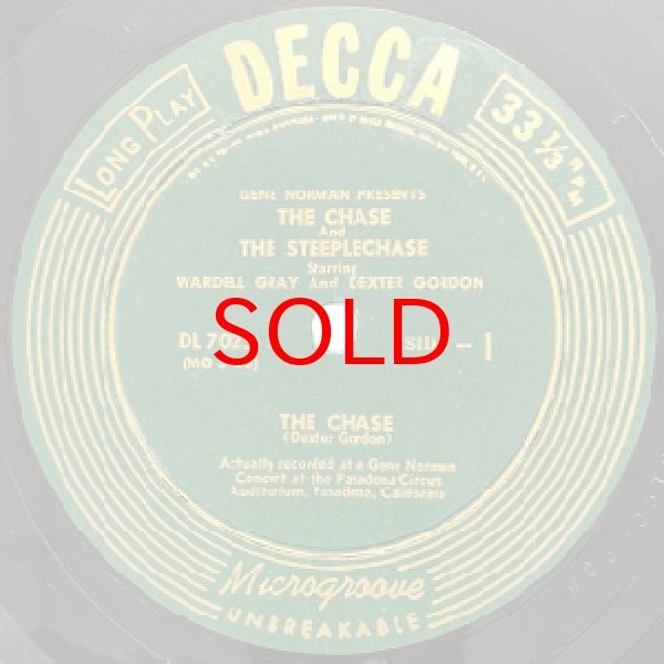 画像2: WARDELL GRAY AND DEXTER GOEDON -  THE CHASE AND THE STEEPLE CHASE【10INCH】 (2)
