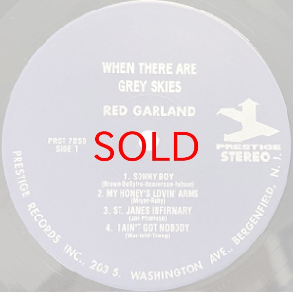 画像2: RED GARLAND -  WHEN THERE ARE GREY SKIES (2)