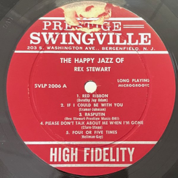 画像2: REX STEWART -  THE HAPPY JAZZ OF REX STEWART (2)