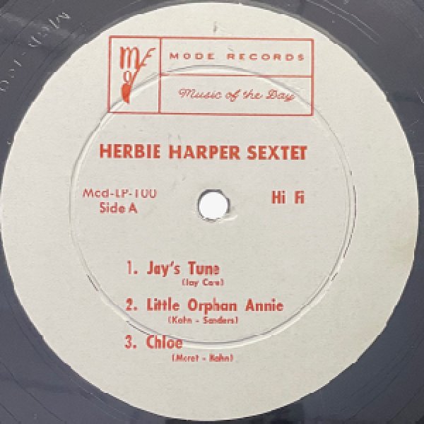 画像2: HERBIE HARPER SEXTET -  S / T (2)