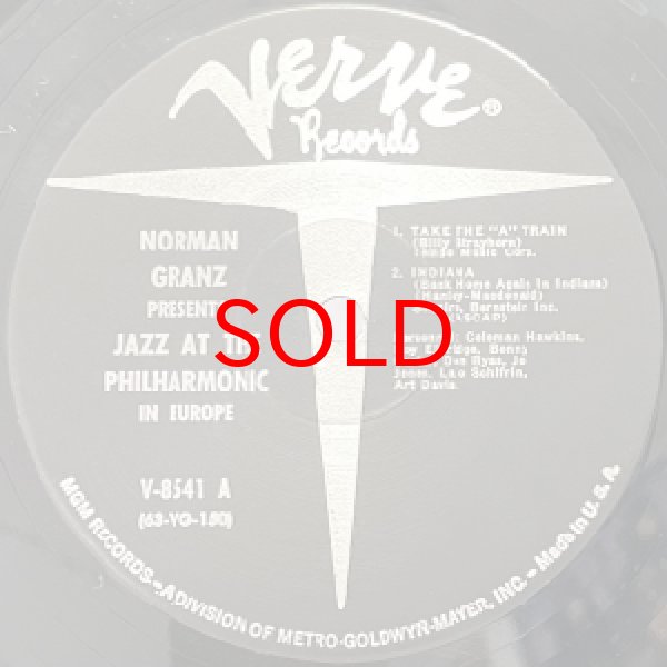 画像2: COLEMAN HAWKINS / DON BYAS -  NORMAN GRANZ PRESENTS JATP IN EUROPE (2)
