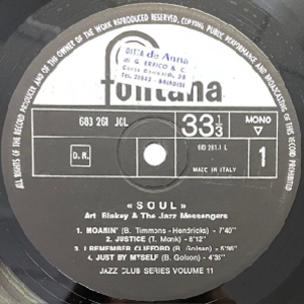 画像2: ART BLAKEY -  SOUL ! (2)