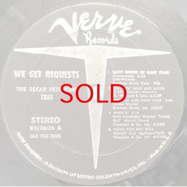 画像2: OSCAR PETERSON TRIO -  WE GET REQUESTS (2)