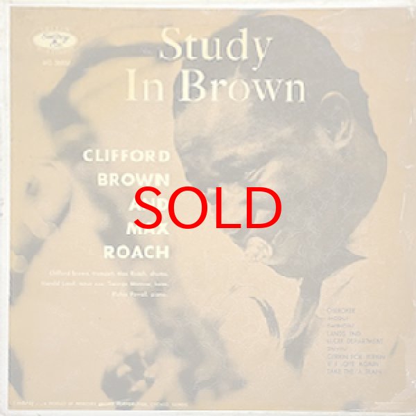画像1: CLIFFORD BROWN -  STUDY IN BROWN (1)