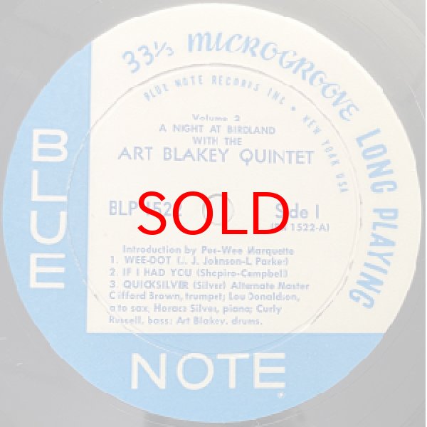画像2: ART BLAKEY QUINTET -  A NIGHT AT BIRDLAND VOL.2 (2)