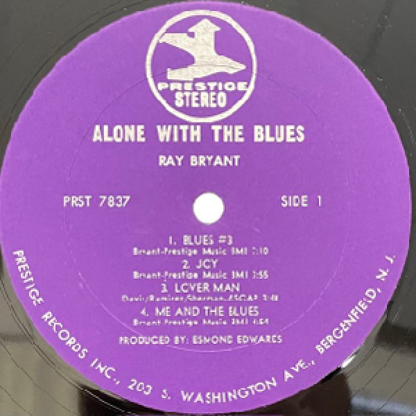画像2: RAY BRYANT -  ALONE WITH THE BLUES (2)