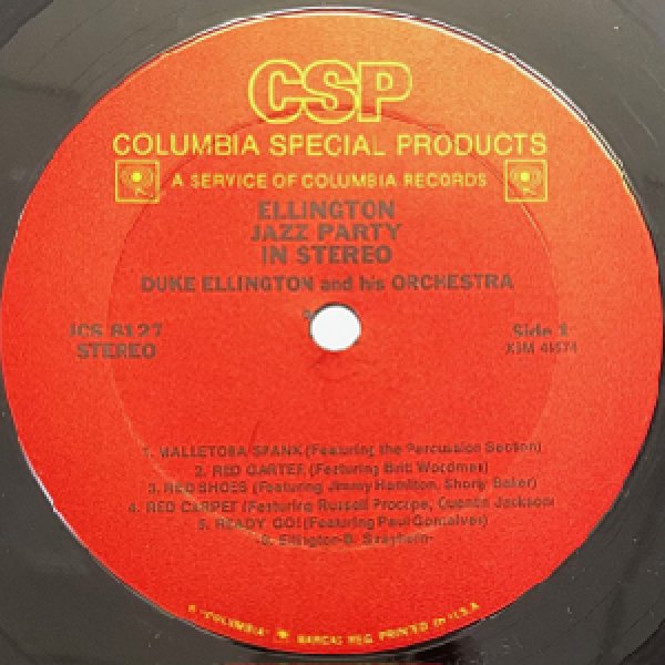画像2: DUKE ELLINGTON -  JAZZ PARTY IN STEREO (2)