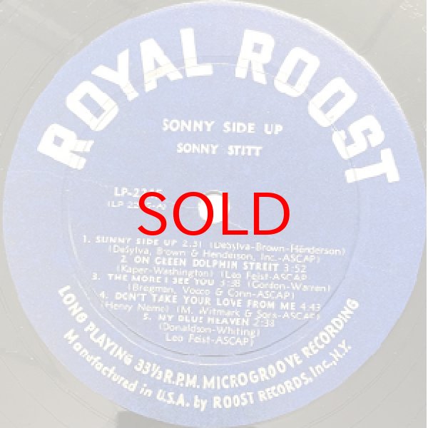 画像2: SONNY STITT -  SONNY SIDE UP (2)