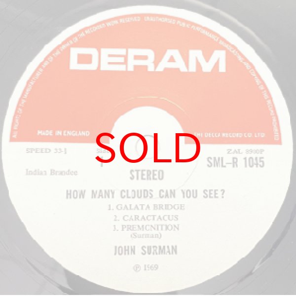 画像2: JOHN SURMAN -  HOW MANY CLOUDS CAN YOU SEE ? (2)