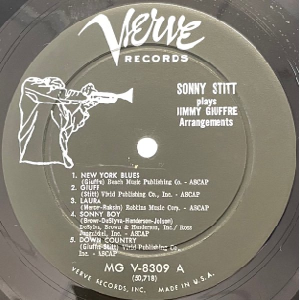 画像2: SONNY STITT -  PLAYS JIMMY GIUFFRE (2)