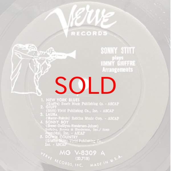 画像2: SONNY STITT -  PLAYS JIMMY GIUFFRE (2)