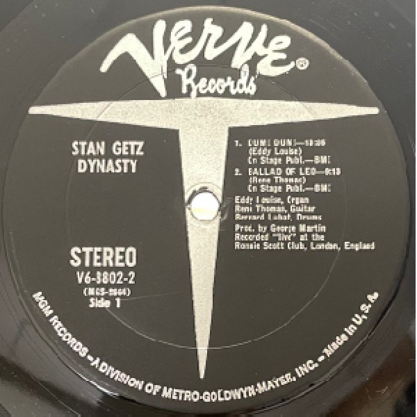 画像2: STAN GETZ -  DYNASTY (2)