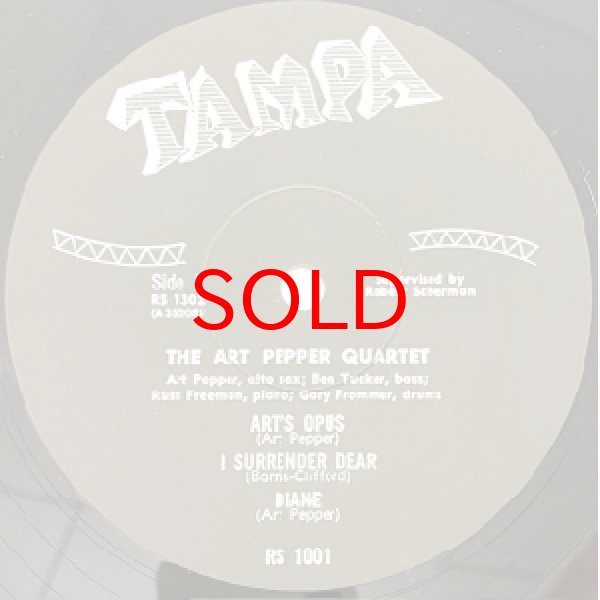 画像2: ART PEPPER QUARTET -  S / T (2)