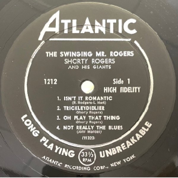 画像2: SHORTY ROGERS AND HIS GIANTS -  THE SWINGING MR. ROGERS (2)