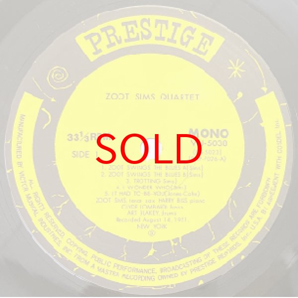 画像2: ZOOT SIMS QUARTETS -  S / T (2)