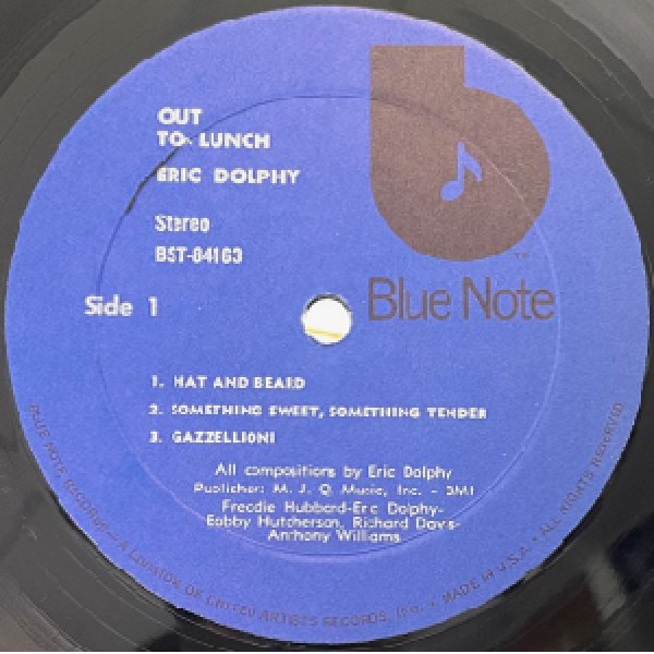 画像2: ERIC DOLPHY -  OUT TO LUNCH (2)