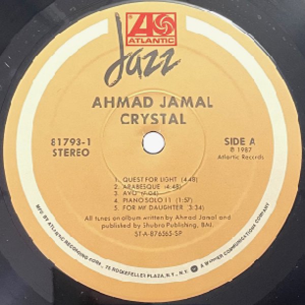 画像2: AHMAD JAMAL -  CRYSTAL (2)