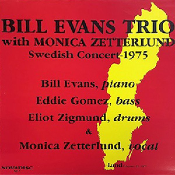 画像1: BILL EVANS TRIO WITH MONICA ZETTERLUND -  SWEDISH CONCERT 1975 (1)