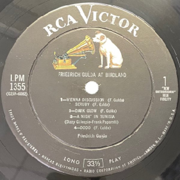 画像2: FREDRICH GULDA -  FREDRICH GULDA AT BIRDLAND (2)