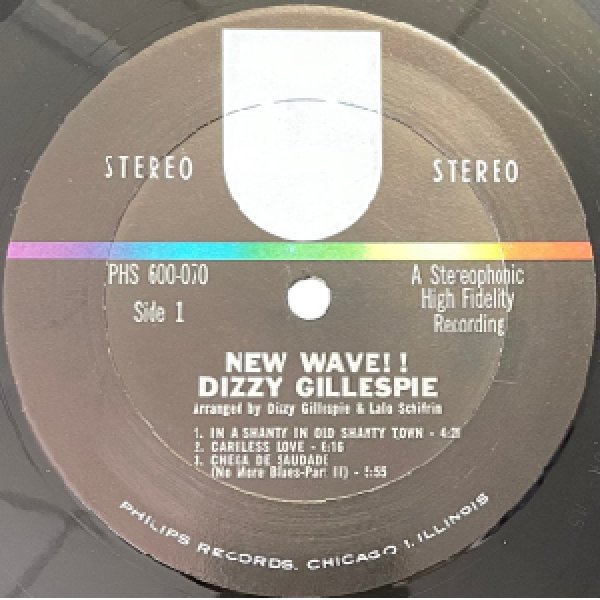 画像2: DIZZY GILLESPIE -  NEW WAVE (2)