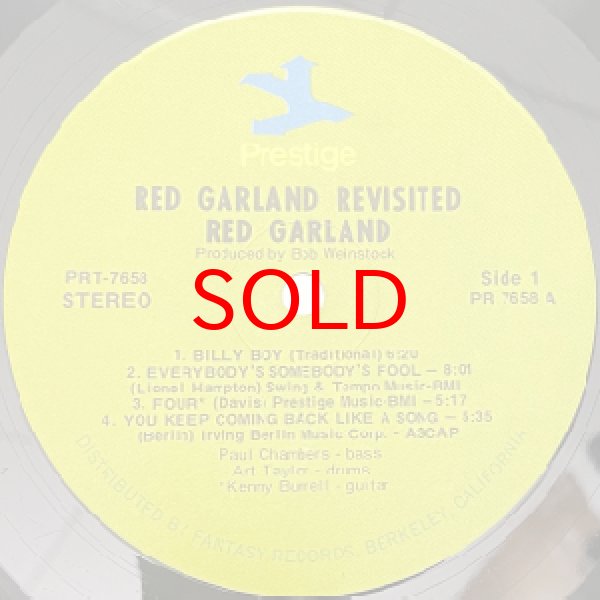 画像2: RED GARLAND -  RED GARLAND REVISITED ! (2)