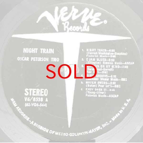 画像2: OSCAR PETERSON TRIO -  NIGHT TRAIN (2)