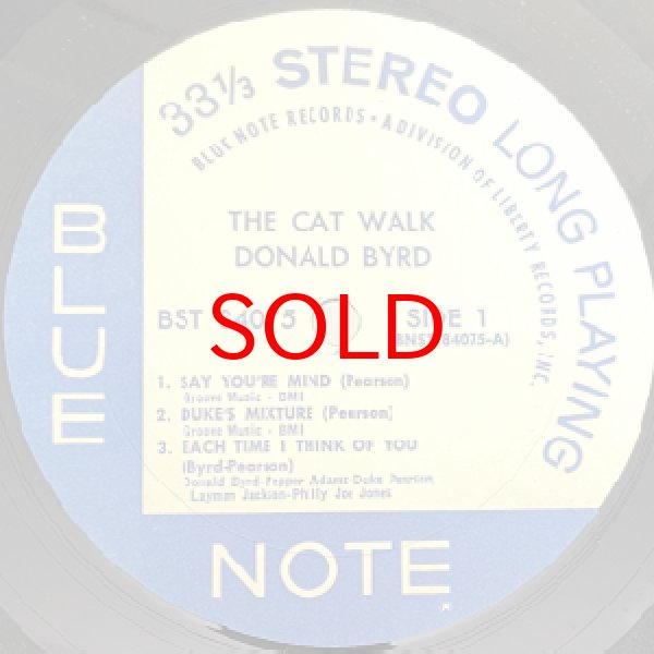 画像2: DONALD BYRD -  THE CAT WALK (2)
