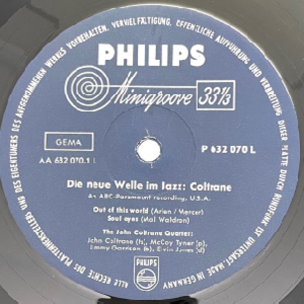 画像2: JOHN COLTRANE -  COLTRANE (DIE NEUE WELLE IM JAZZ) (2)