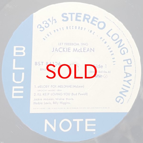 画像2: JACKIE McLEAN -  LET FREEDOM RING (2)