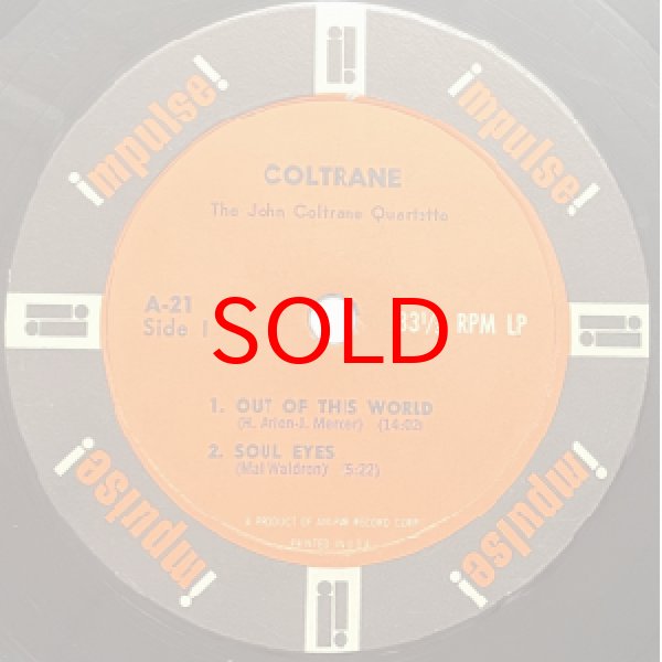 画像2: JOHN COLTRANE -  COLTRANE  (2)