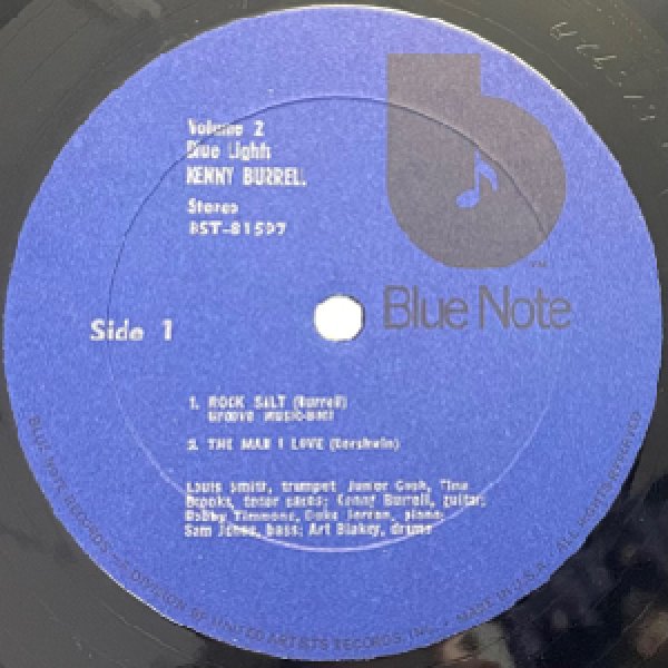 画像2: KENNY BURRELL -  BLUE LIGHTS VOL.2 (2)