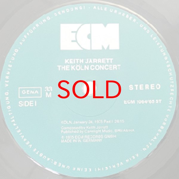 画像2: KEITH JARRETT -  THE KOLN CONCERT (2)
