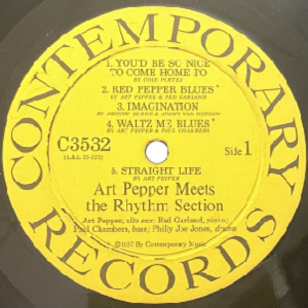 画像2: ART PEPPER -  MEETS THE RHYTHM SECTION (2)