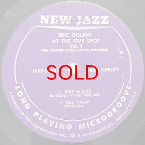 画像2: ERIC DOLPHY -  ERIC DOLPHY AT THE FIVE SPOT VOL.1 (2)