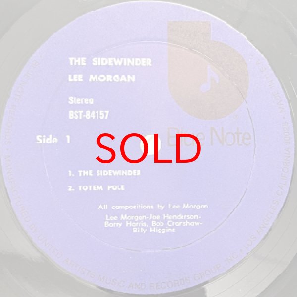 画像2: LEE MORGAN -  THE SIDEWINDER (2)