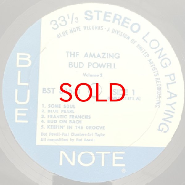 画像2: BUD POWELL -  THE AMAZING BUD POWELL VOL.3 (2)