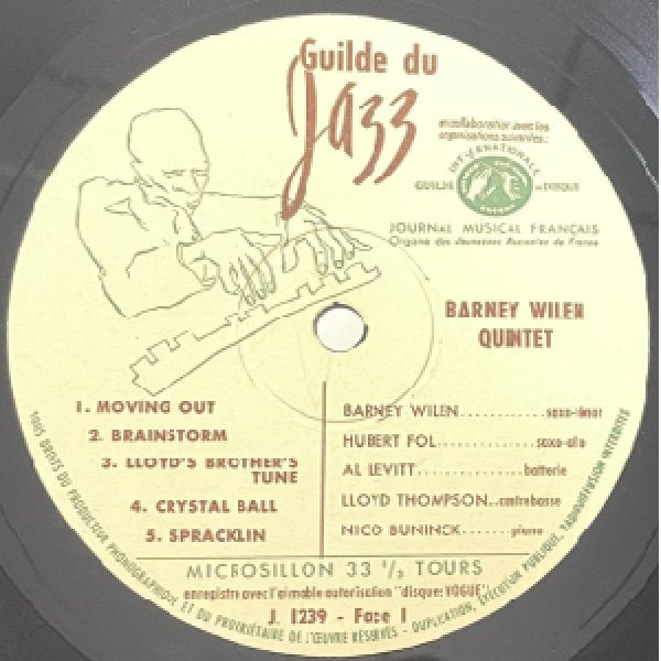 画像2: BARNEY WILEN QUINTET -  S / T (2)