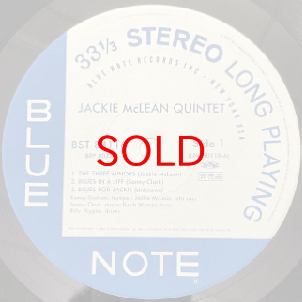 画像2: JACKIE McLEAN -  THE JACKIE McLEAN QUINTET (2)