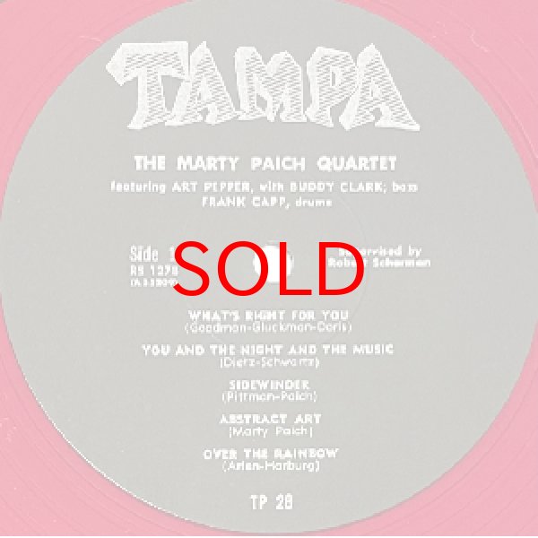 画像2: MARTY PAICH QUARTET -  THE MARTY PAICH QUARTET FEATURING ART PEPEER (2)