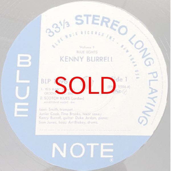 画像2: KENNY BURRELL -  BLUE LIGHTS VOL.1 (2)
