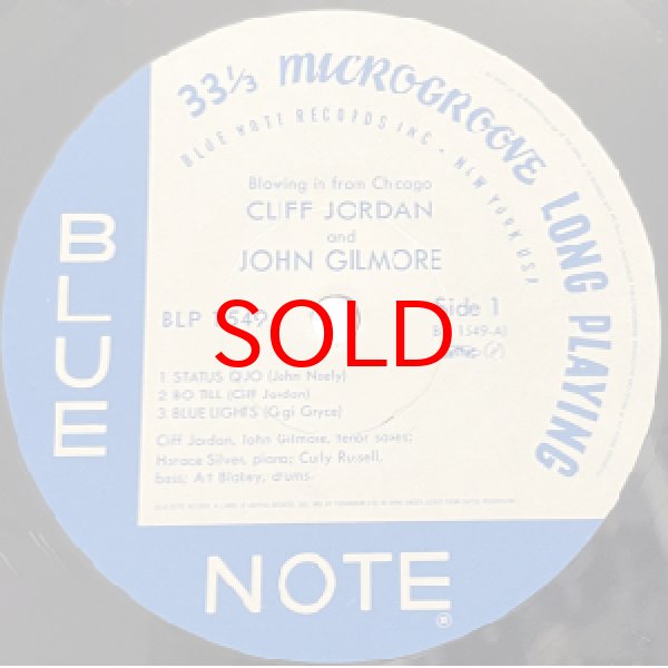 画像2: CLIFFORD JORDAN AND JOHN GILMORE -  BLOWING IN FROM CHICAGO (2)