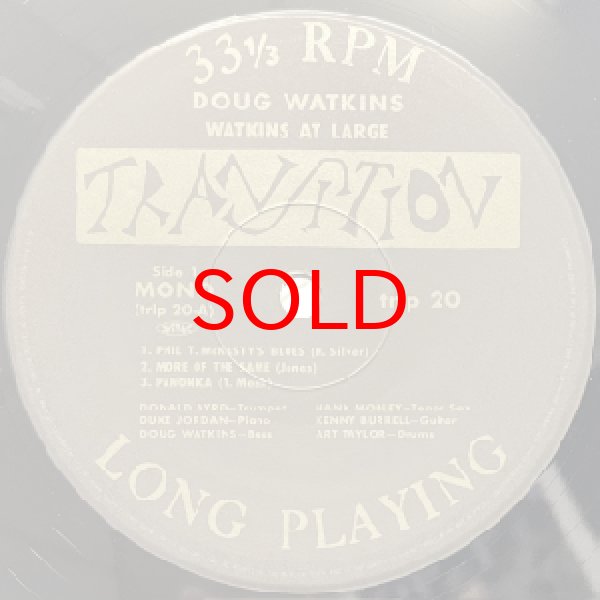 画像2: DOUG WATKINS -  WATKINS AT LARGE (2)