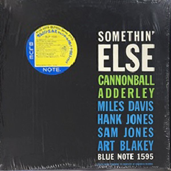 画像1: CANNONBALL ADDERLEY / MILES DAVIS -  SOMETHIN' ELSE (1)
