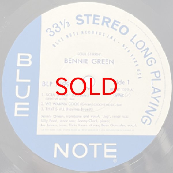 画像2: BENNIE GREEN -  SOUL STIRRIN' (2)